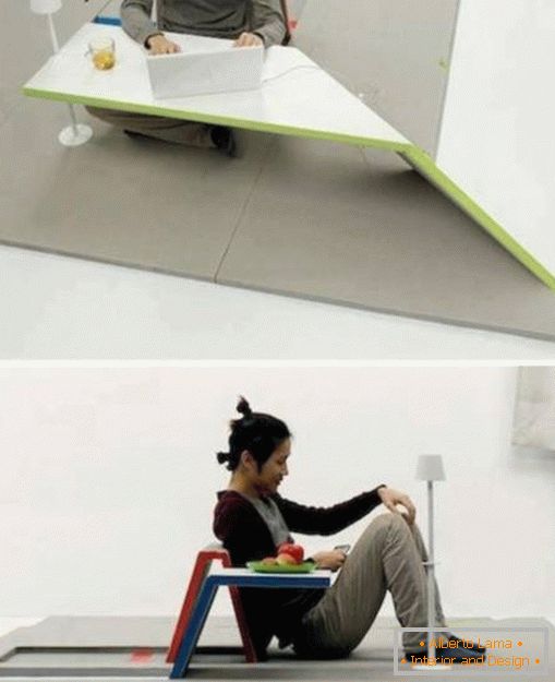 Творчески офис мебели Оригами