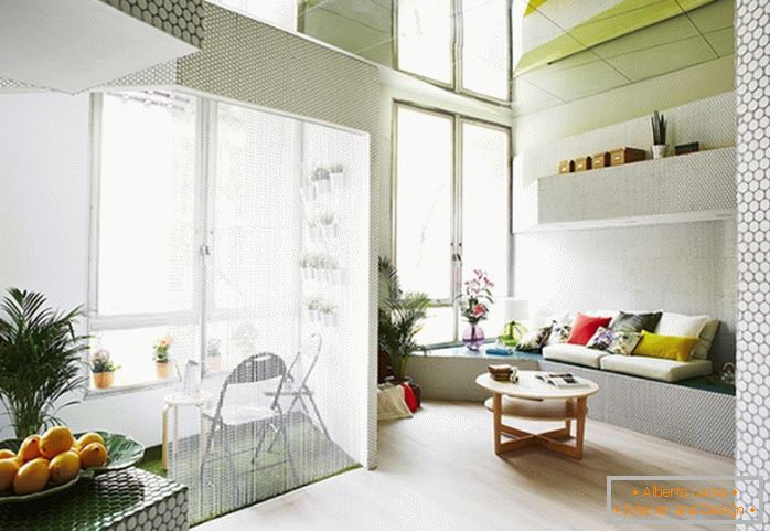 Мозаечен дизайн на малък апартамент - фото 6