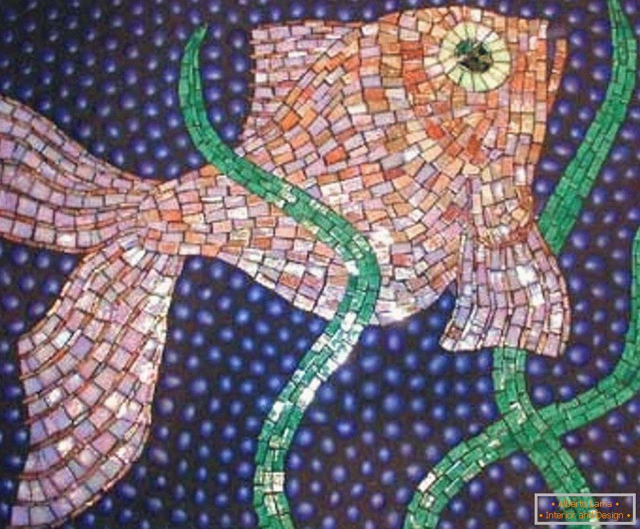 Риба от мозайка