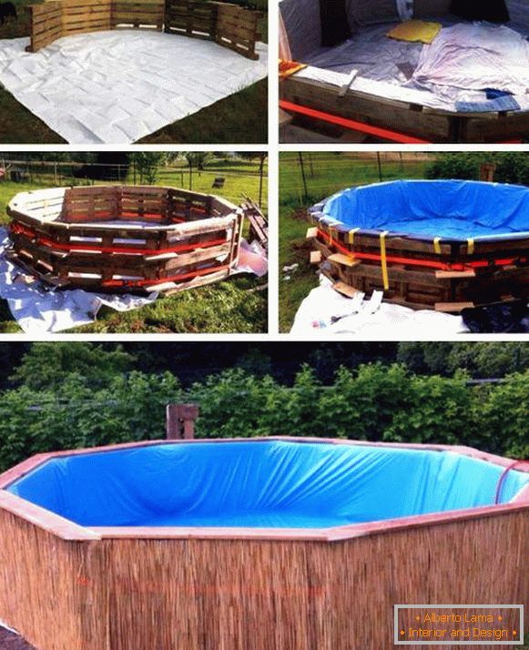 Проектиране на басейн за лятна резиденция или двор със собствени ръце