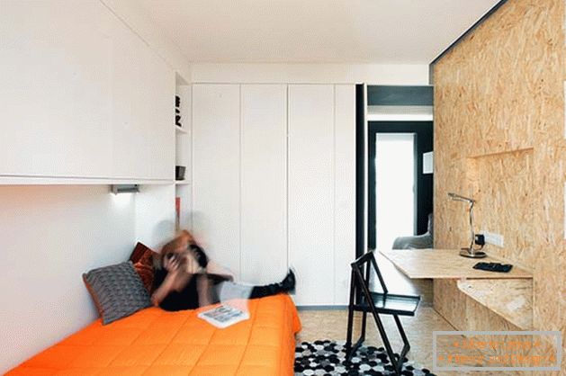Интериор на малък апартамент от UMI Collective