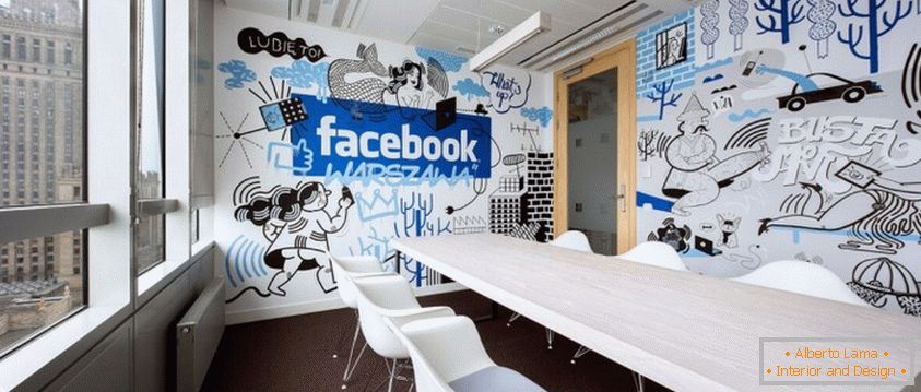 Facebook офис в Полша от фирма Мадама
