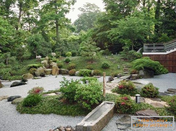 Японски дизайн градина - снимка Зен близо до къщата ви