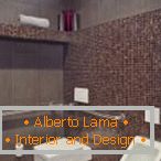 Плочки и мозайка в дизайна на тоалетната