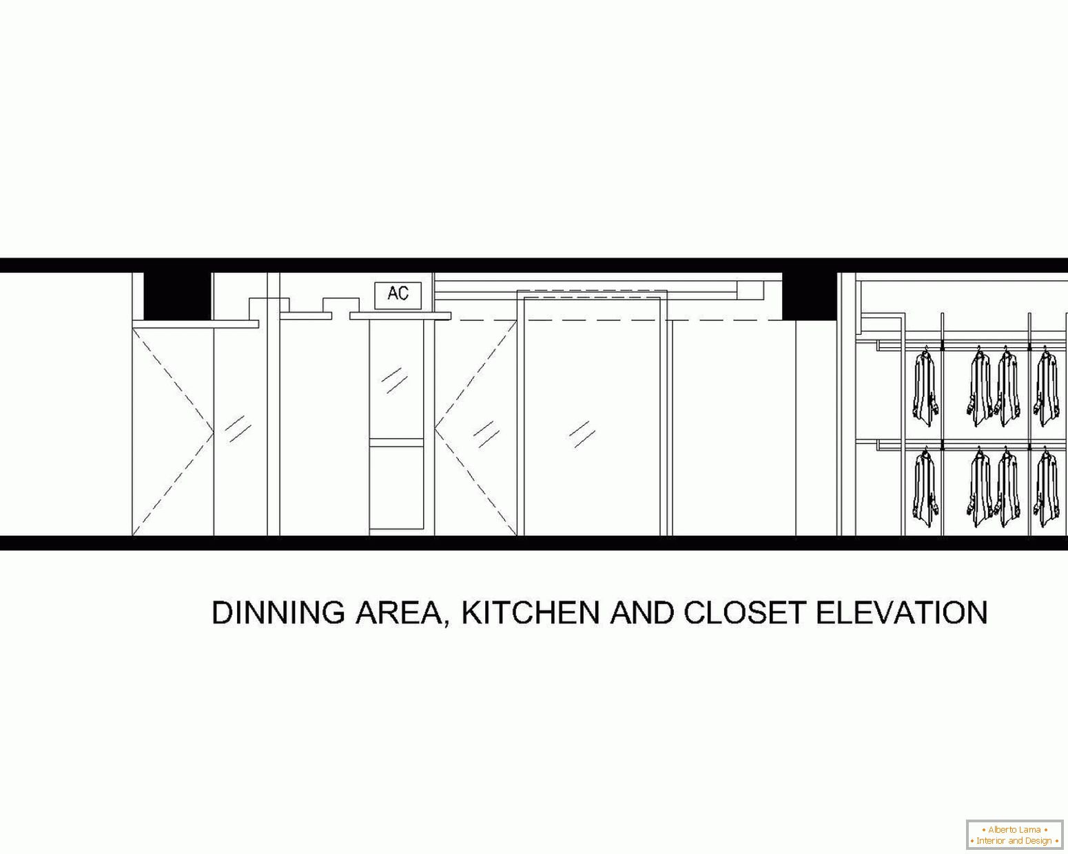 Разпределение на трапезарията, кухня и баня