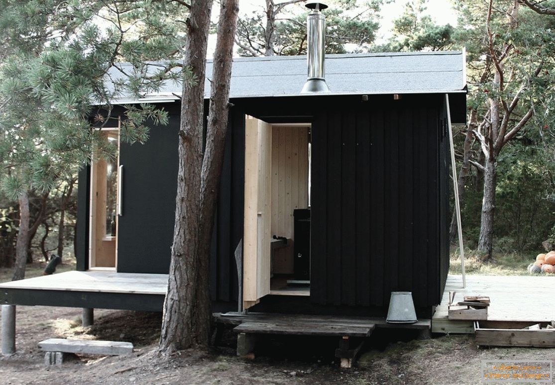 Мини-дом Ермитаж кабина в Швеции