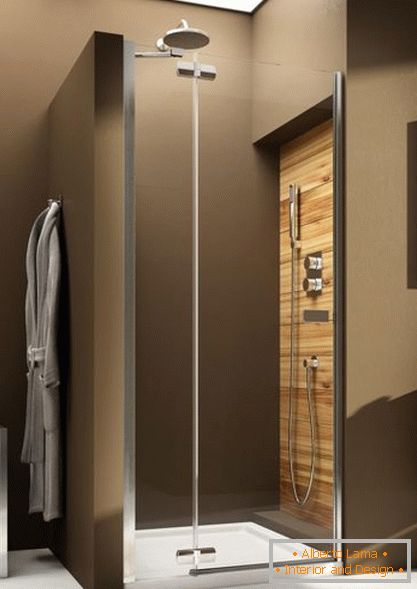 Плъзгащи стъклени душове за поръчка в модерен стил