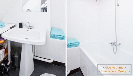 Интериорен дизайн на малка баня