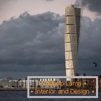 Самый необычный небоскреб За Европа: HSB Завъртане на торса