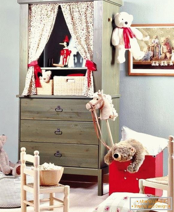 Използването на стари мебели в детската стая