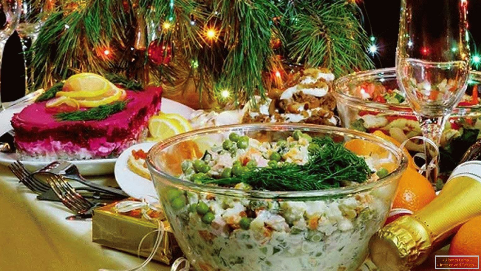 Традиционни салати за новата година