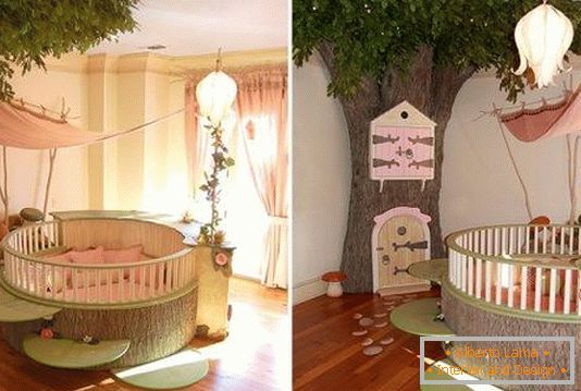 Къща за горски фея в детската стая