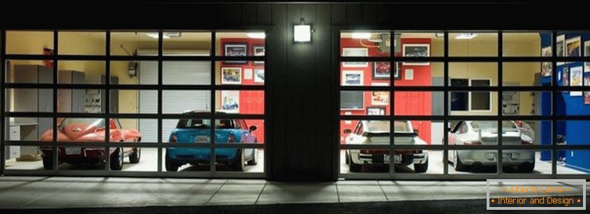 Стъклени гаражни врати