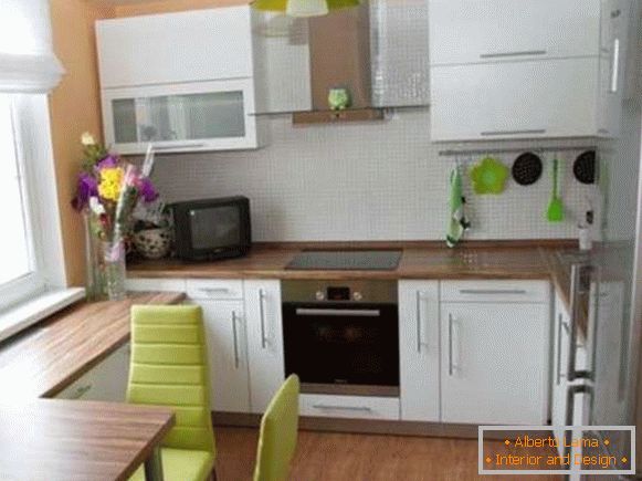 модерен интериор на малка кухня, снимка 9