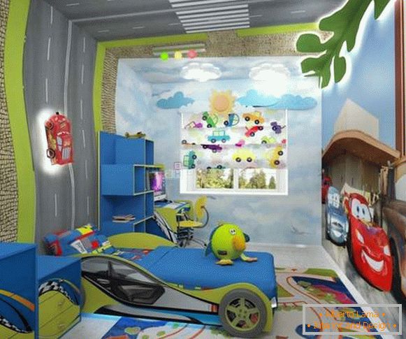 интериор на детска стая за 7-годишно момче, снимка 12