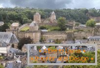 Древен укрепен град Фугерес. Бретан, Франция
