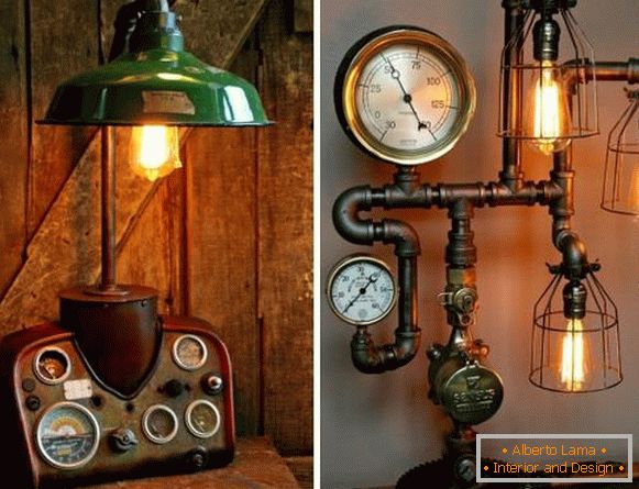 Лампата от лампи от тръби със собствени ръце - фотографски занаяти