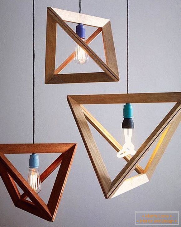 Лампи с геометрични форми