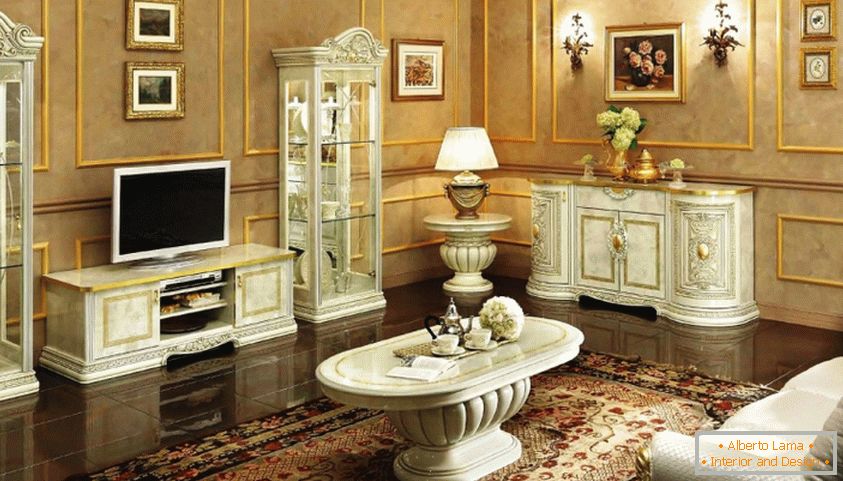 Как да изберем подходящите мебели за хола в класически стил?