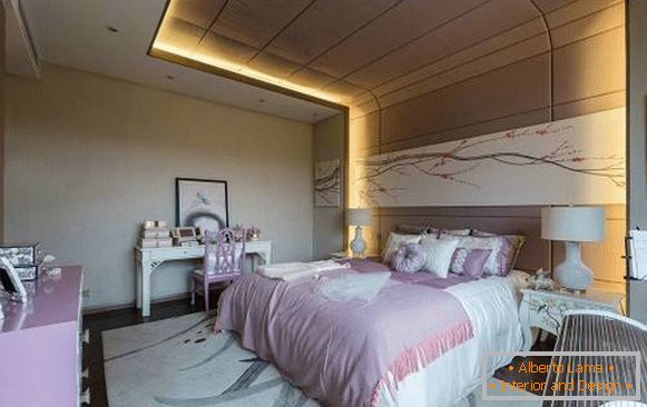 Дизайн на спалня в китайски стил