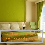Маслен цвят в дизайна на спалнята