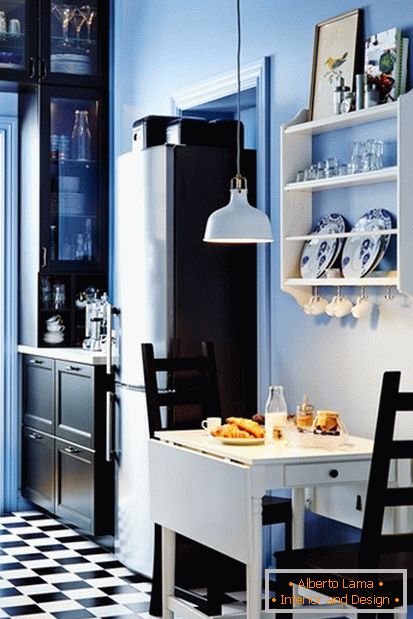Много практично и красиво решение за организиране на места в кухнята