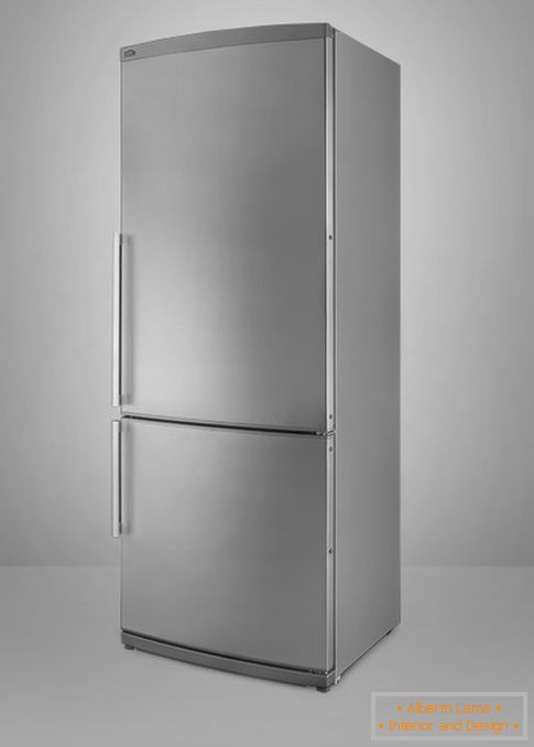 Стилен хладилник с две отделения
