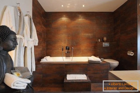 Дизайн на баня в азиатски стил + спа център