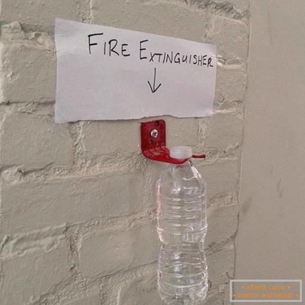Пространство за пожарогасител
