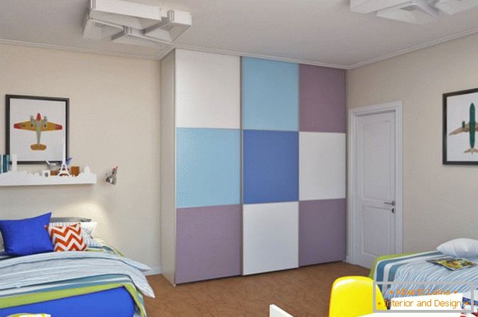 Проектиране на детска стая за две деца