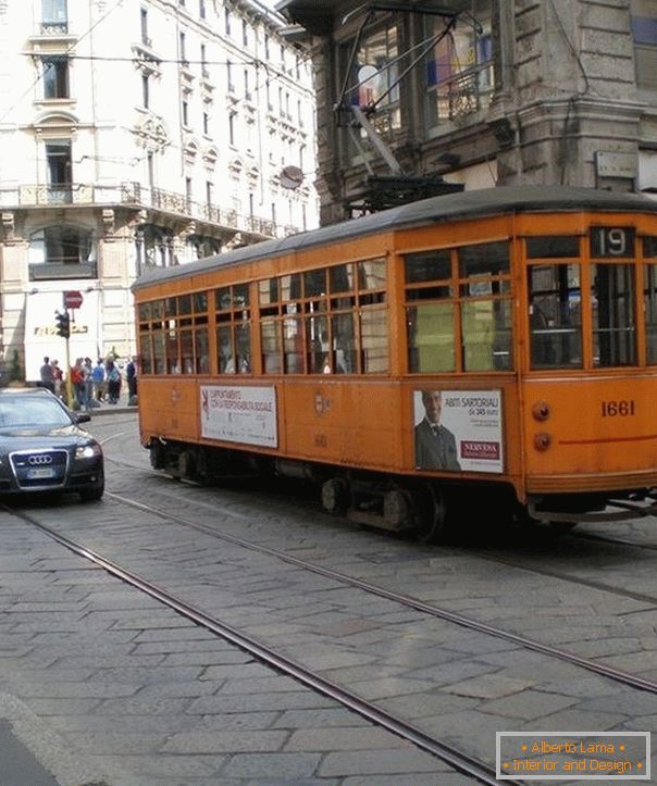 Трамвай в Милано