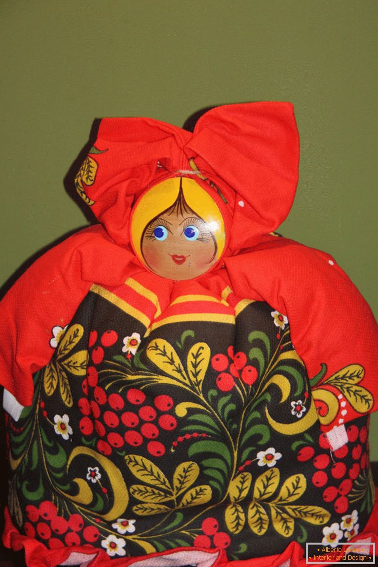 кукла самовар-hohloma