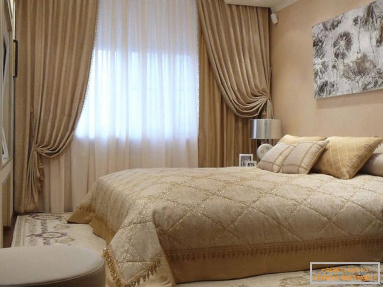 какъв вид завеси - подходящи за спалнята с бежови тапети с размери 2-1024x768
