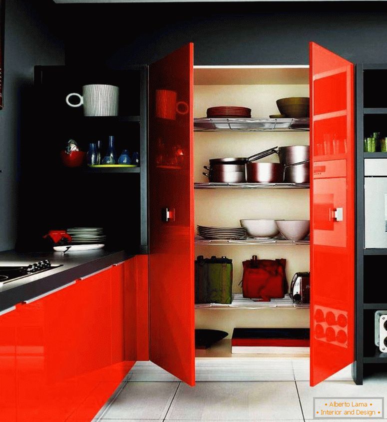 28-червено-черно-кухня