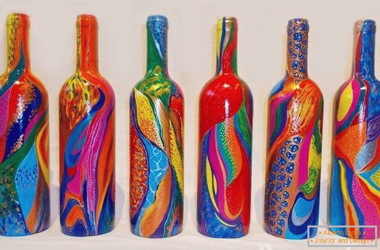 Многоцветни бутилки