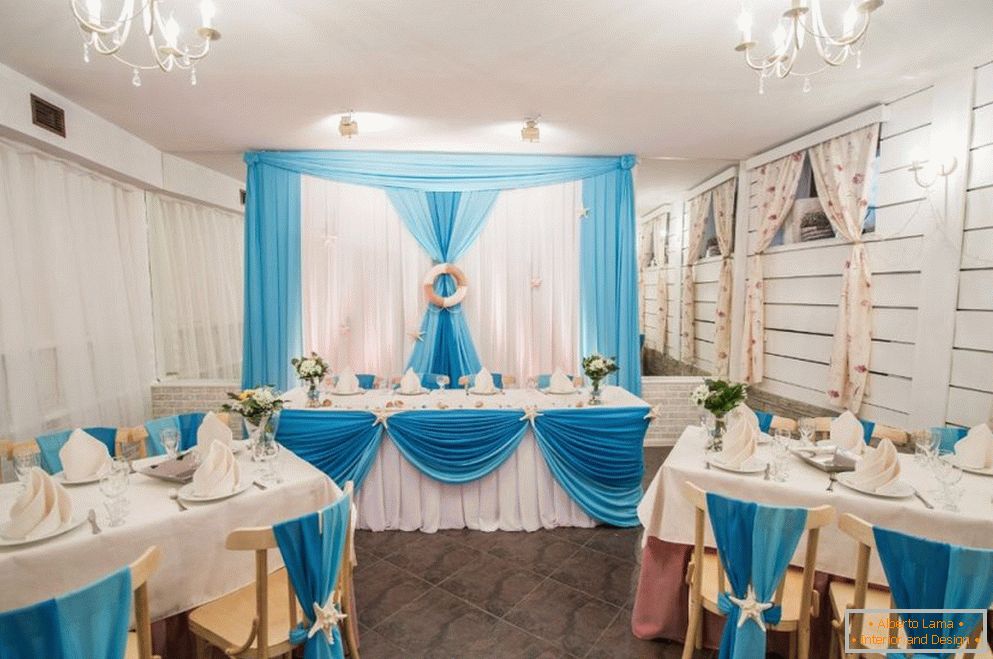 Сватбена зала в средиземноморски стил