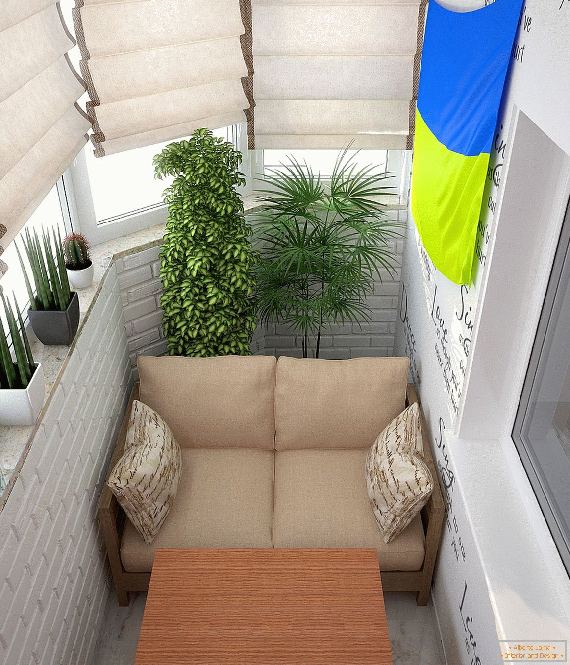 Проектиране на малък балкон