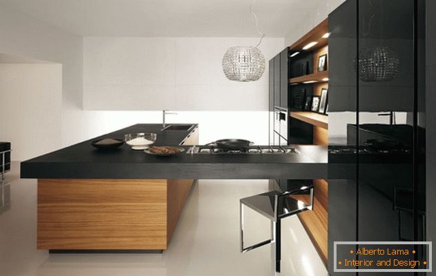 кухненски интериор в модерен стил