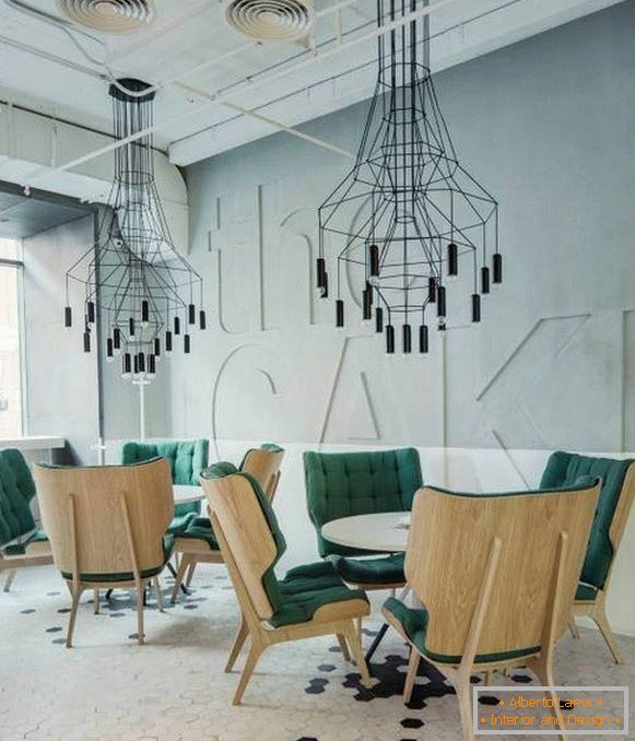 Най-добрите модерни идеи за дизайнерски кафе-барове ресторанти