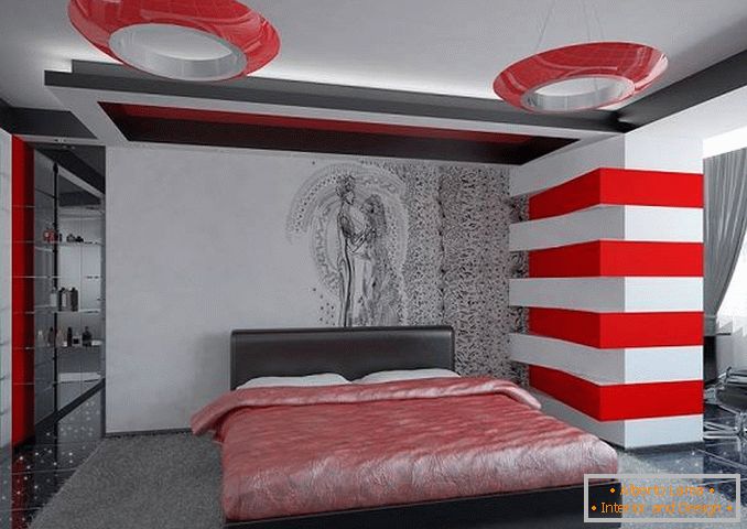 червена спалня, снимка 7