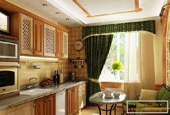 кухненски дизайн с балкон и диван, снимка 31