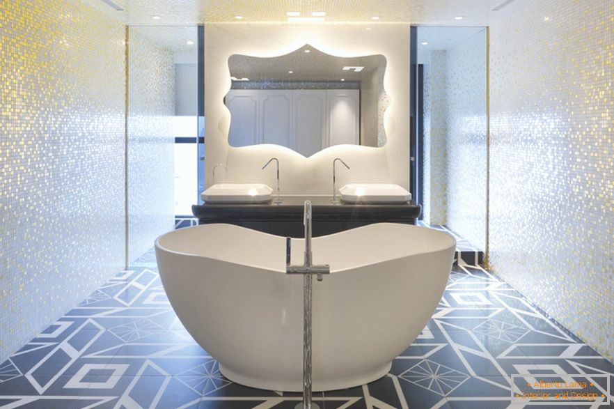 Интериорен дизайн на банята от Студио Дариел