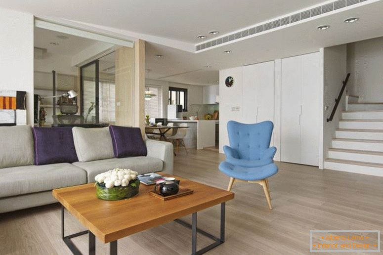 поразителен-студио-дизайн-показване-кафяв квадратни дървени също-студио-апартамент-дизайн-апартаменти-фото-апартамент-дизайн