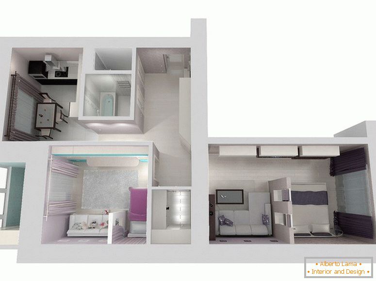 Проектиране на малък апартамент