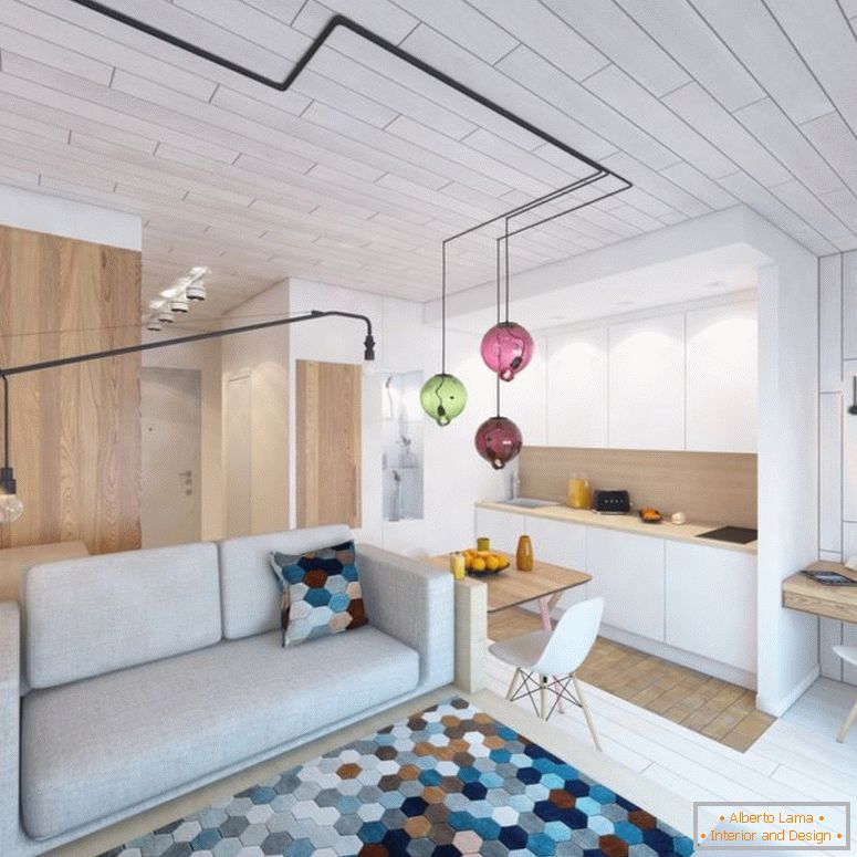 Интериорен дизайн-малък апартамент нуво 46