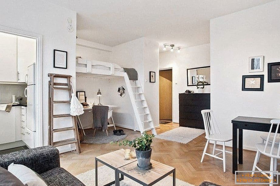 Уютный и продуманный интериорен дизайн на малък апартамент