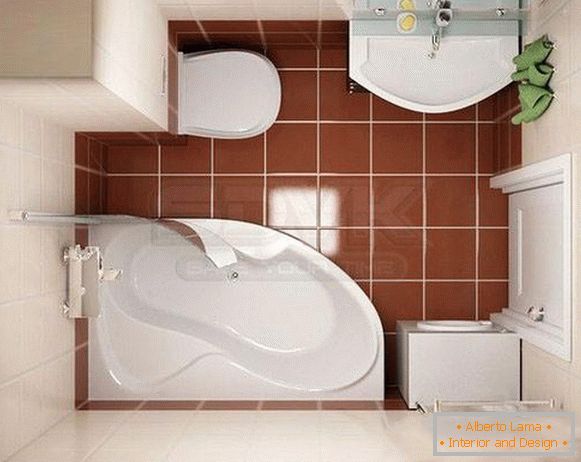 дизайн на баня в малки апартаменти