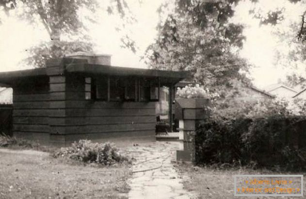 Дизайн на мини къщата на Франк Лойд, 1935 г.