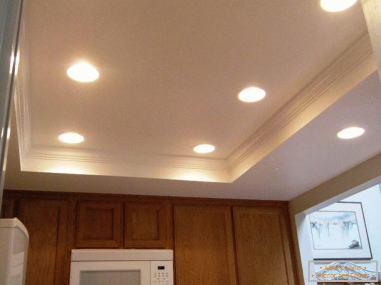 Дизайн на тавани от гипсокартон - 140 снимки на идеи за