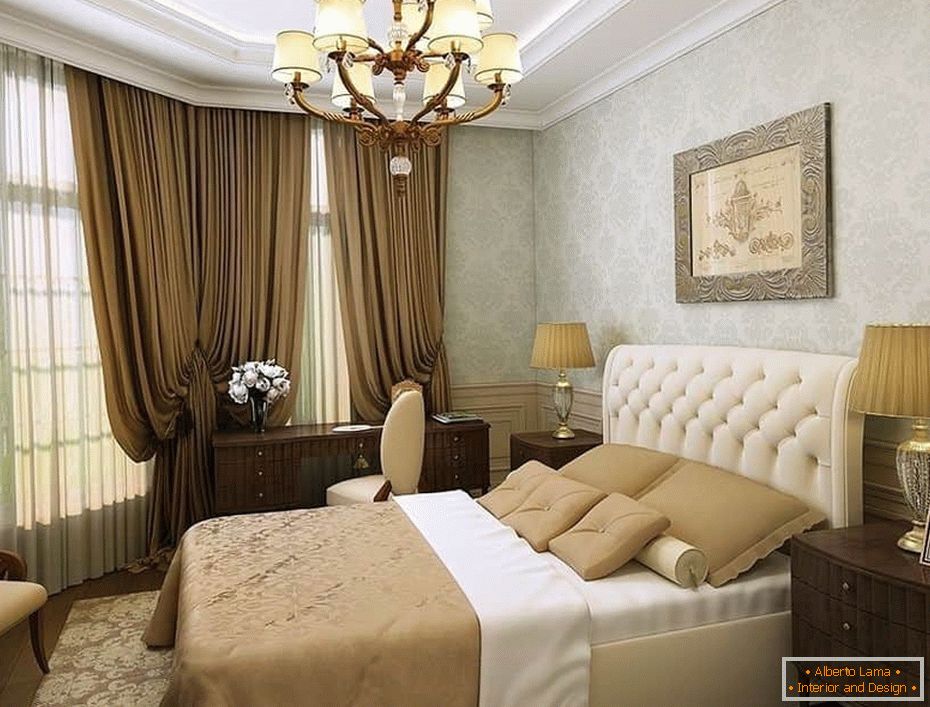 Дизайн в спалня в класически стил